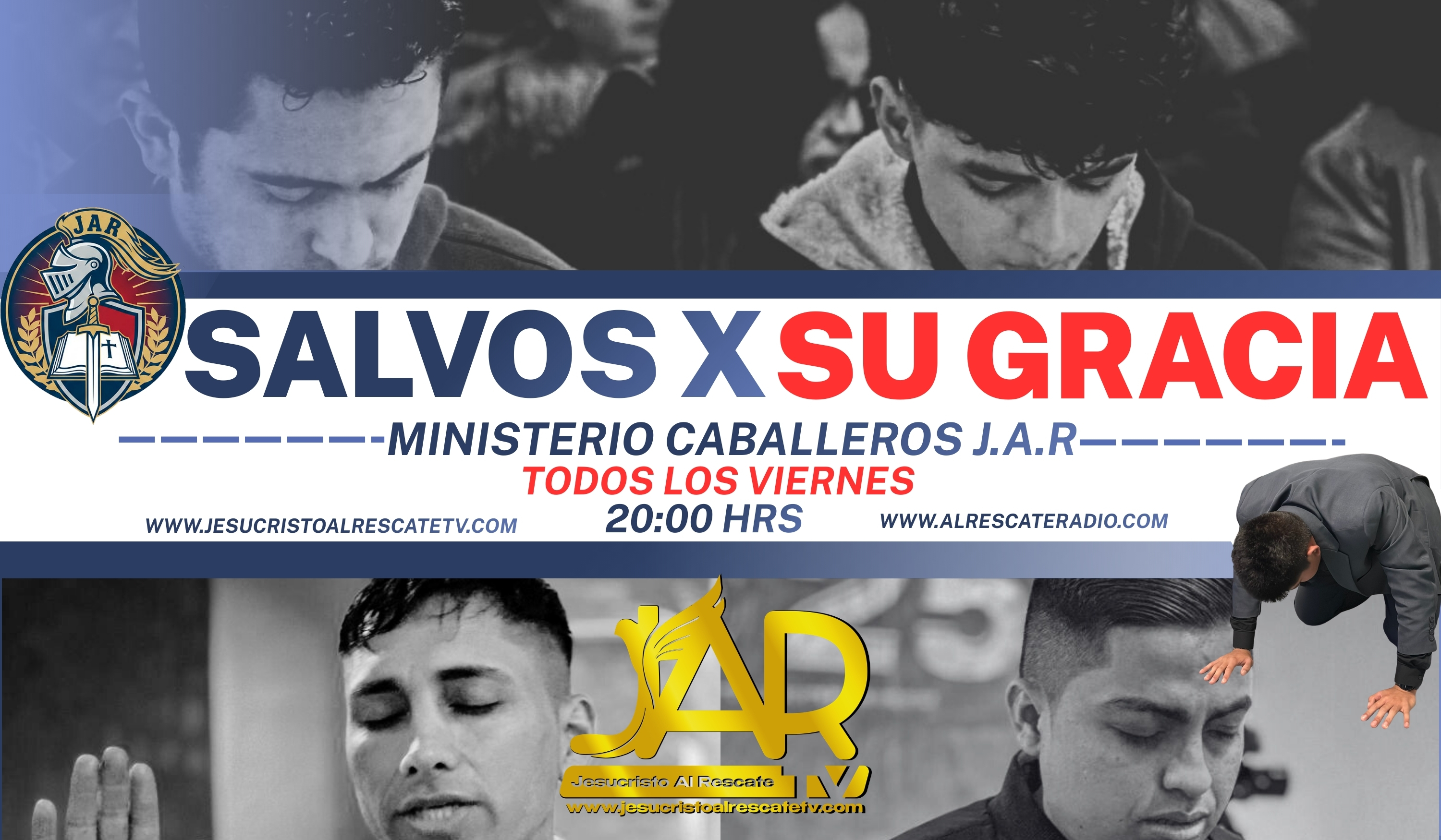 SALVOS POR SU GRACIA